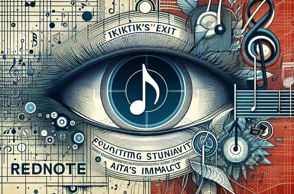 TikTok se despide: El impacto de RedNote y la inteligencia artificial en el futuro del contenido