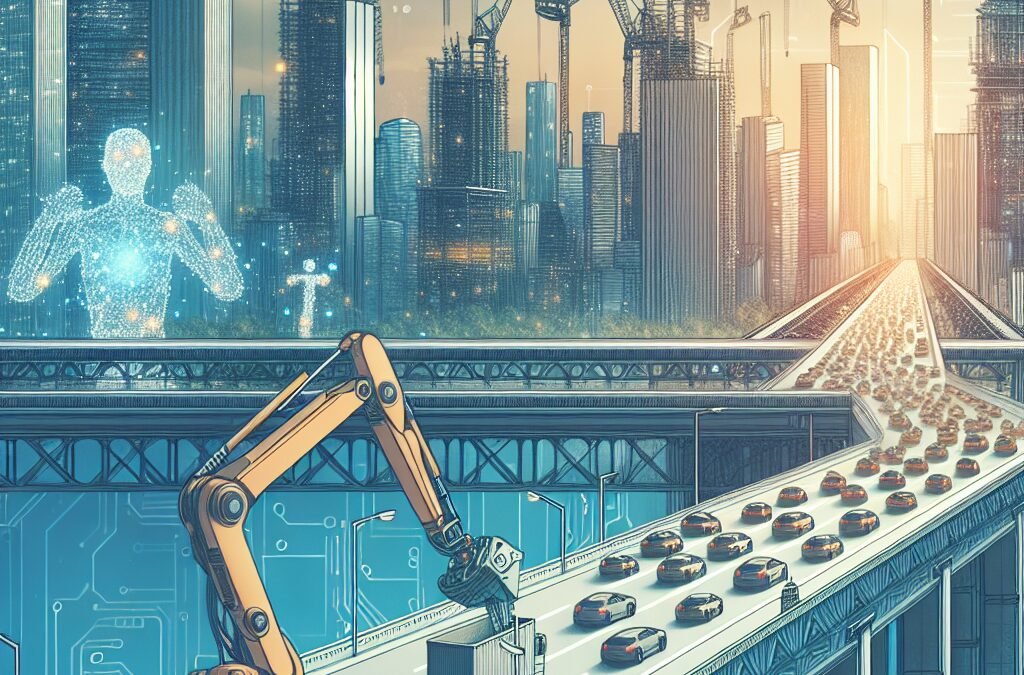 Transformación de la Construcción de Caminos y Puentes a través de la Inteligencia Artificial en Infraestructura
