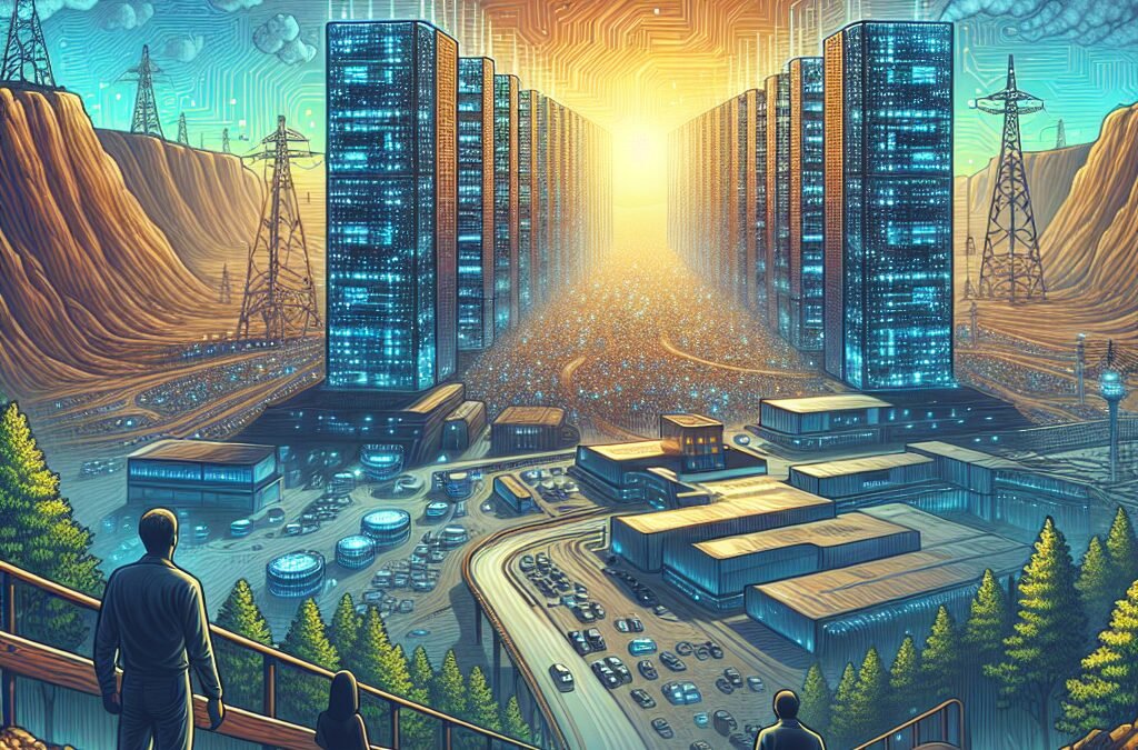 La Nueva Carrera por el Oro Digital: La Acaparación de Tierras para Centros de Datos de IA